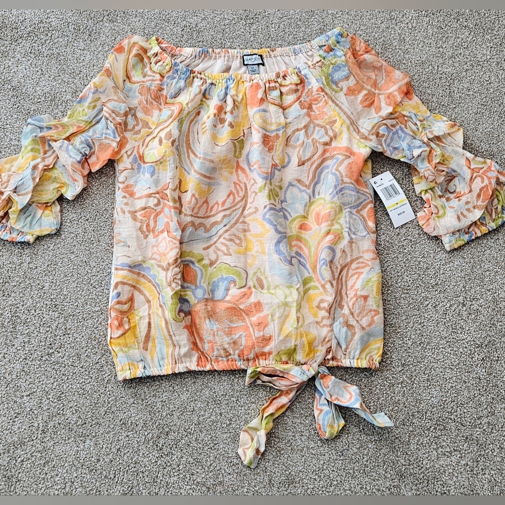 Vans Multicolor Floral Blouse - Picture 2 of 5
